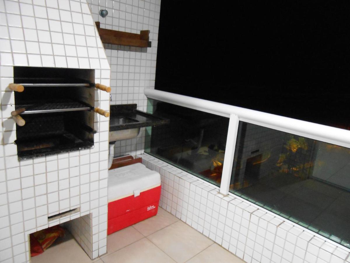 Apto Varanda Gourmet Frente Ao Mar Прая-Гранди Экстерьер фото