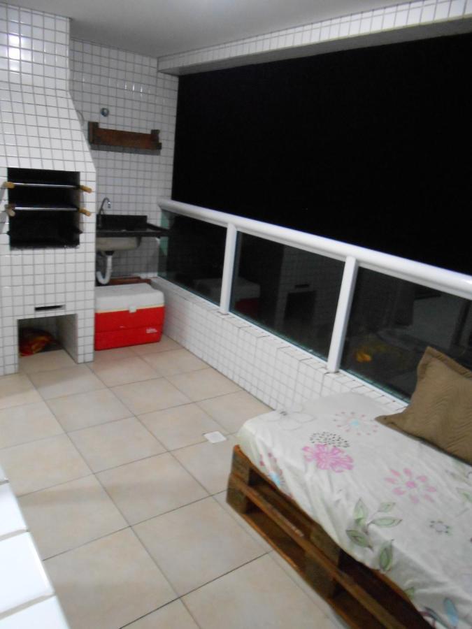 Apto Varanda Gourmet Frente Ao Mar Прая-Гранди Экстерьер фото